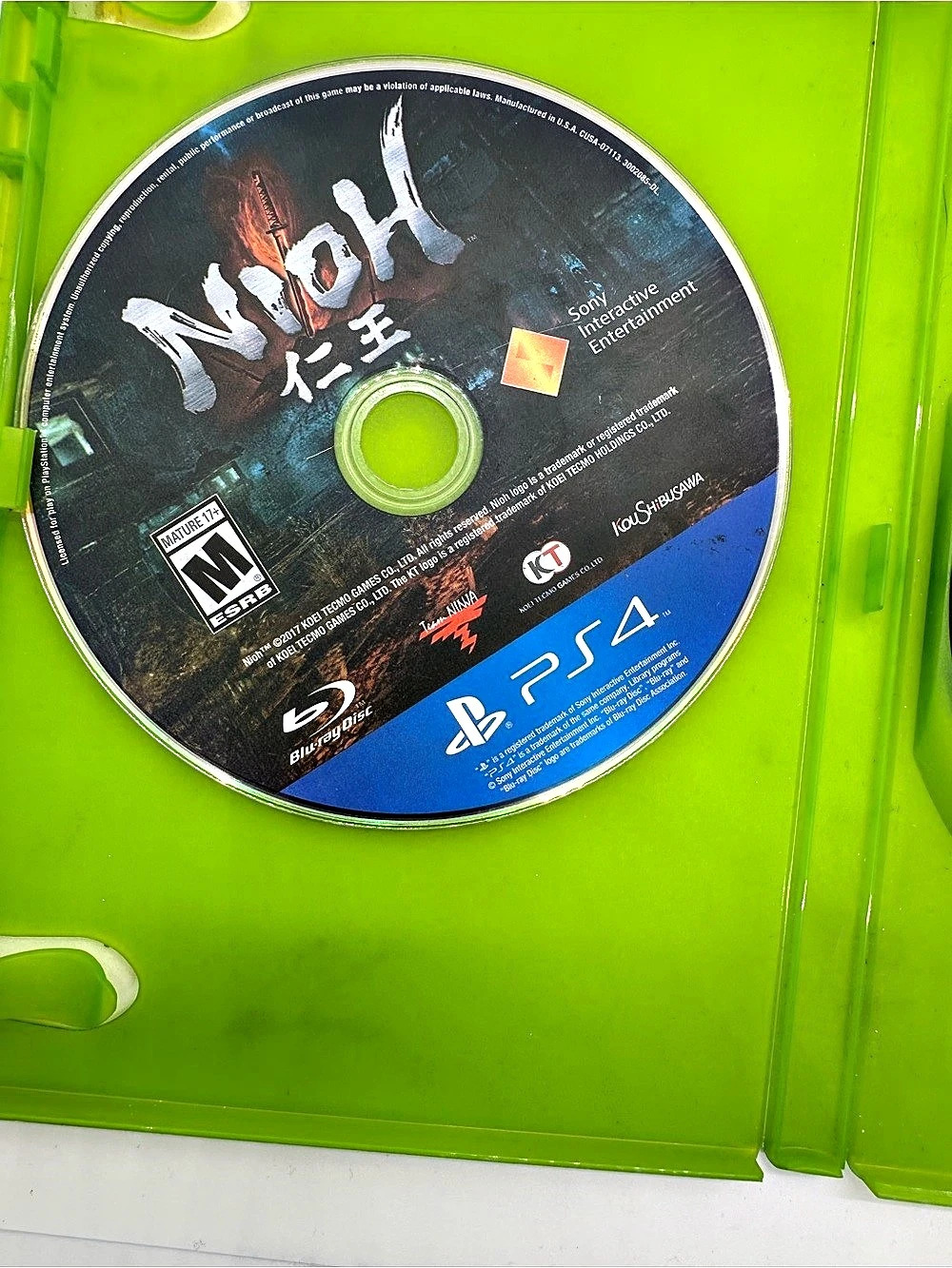 Sony Nioh PS4 Video Game